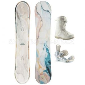 Dámský komplet snowboard s botami s utahováním kolečkem Head Fountain